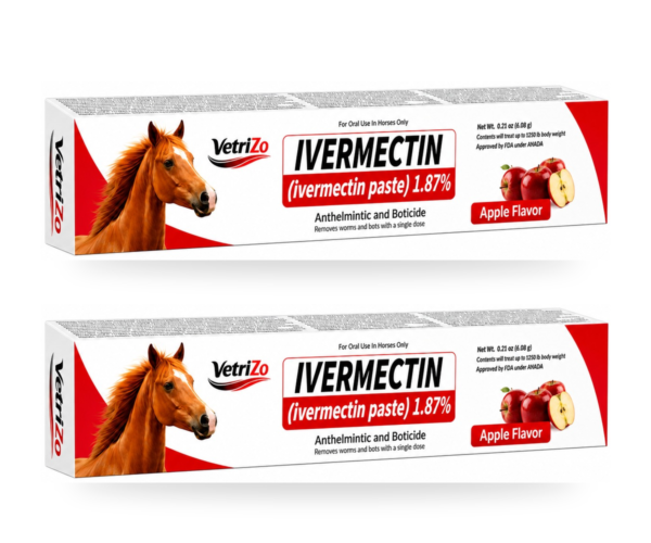 VetriZo Ivermectin Paste 1.87% – 2 Pack
