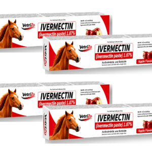 VetriZo Ivermectin Paste 1.87% – 4 Pack
