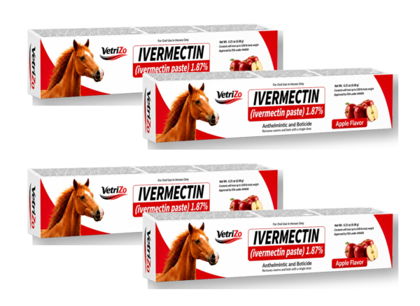 VetriZo Ivermectin Paste 1.87% – 4 Pack